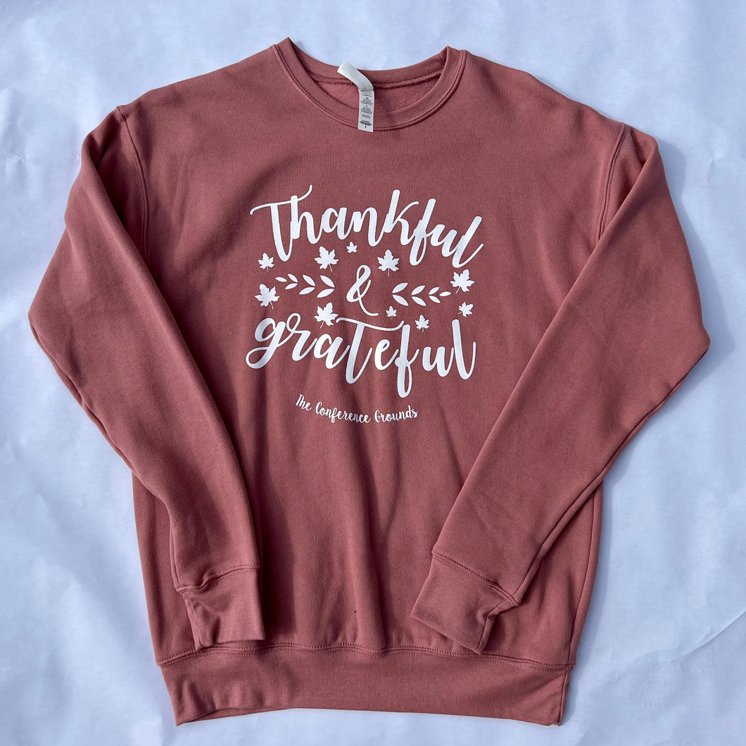 Thankful and Grateful Sweatshirt (Crewneck)